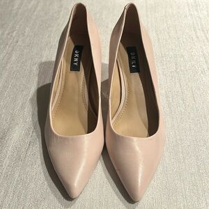DKNY Nude Patent Elie Pumps